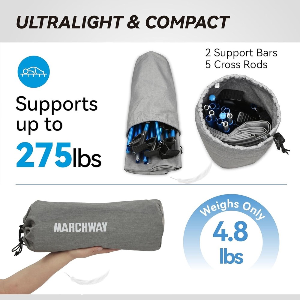 Lightweight Mountaineering Cot - Compact & Portable
