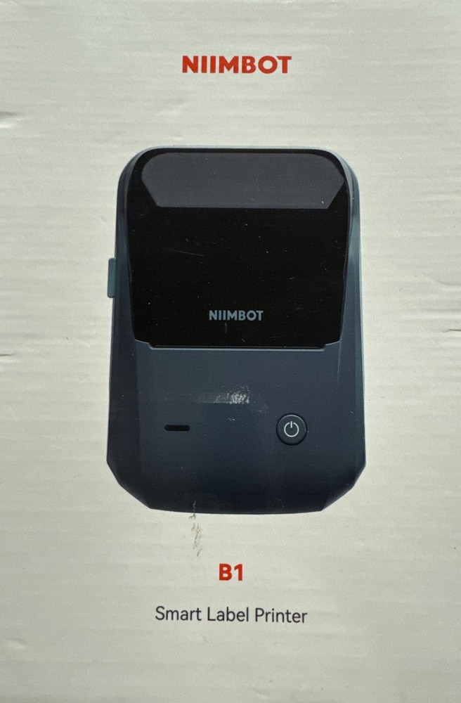 NIMBOT B1 Label Maker with Auto Identification,2 Inch Bluetooth Portable Label