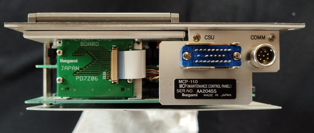 Ikegami MCP-110 Maintenance Control Panel