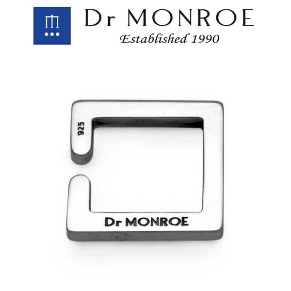 Dr MONROE Square Ear Cuff (Single, One Ear)