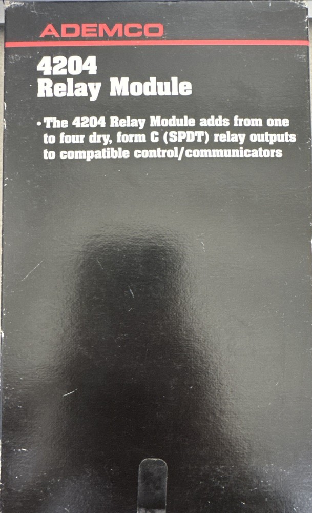 NEW Ademco 4204 Relay Module