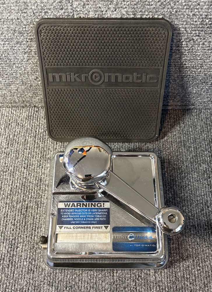 MikrOmatic TOP-O-Matic King Size Cigarette Machine - Open Box Used