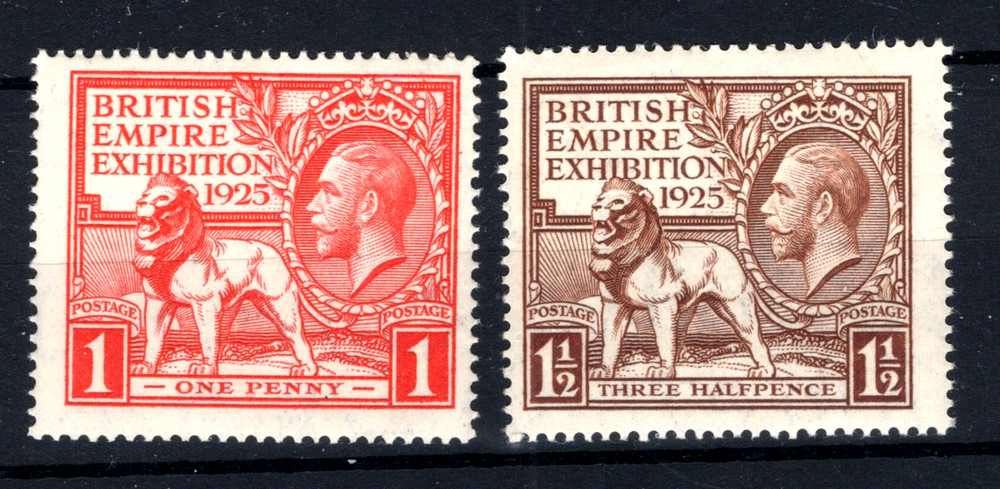 GEORGE V U/MINT 1925 EMPIRE SET.