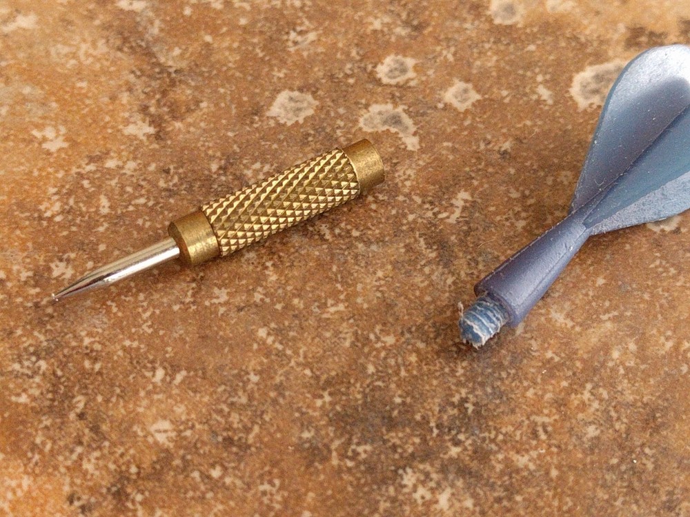 Miniature Desktop Dart Board Set 8" x 7.25"