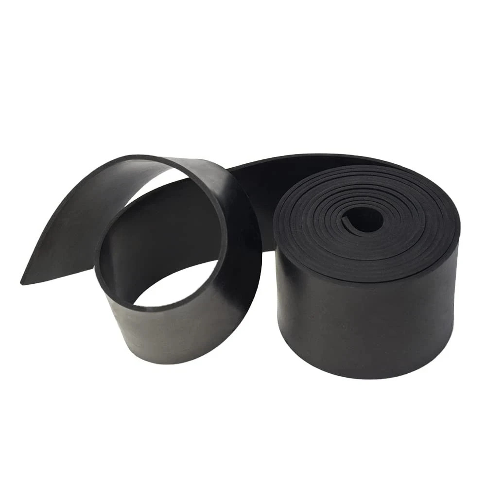 Rubber Strips 18 (.125) Thick X 3 Wide X 10_ Long, Solid Rubber Rolls Use