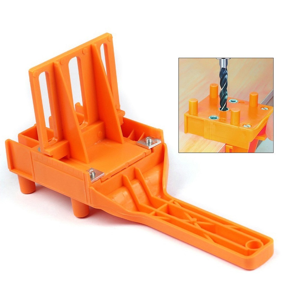 Precision Woodworking Drill Hole Locator Adjustable for 6 to 10mm Drill Bits