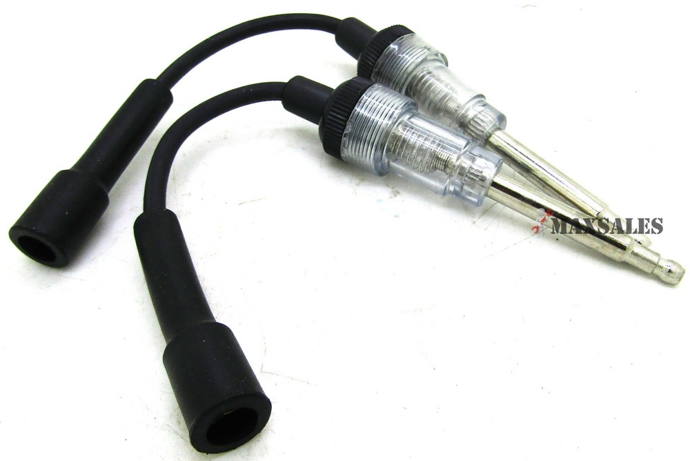 2 IGNITION IN-LINE SPARK TESTER PLUG DIAGNOSE CHECKER TESTER SPARK PLUG