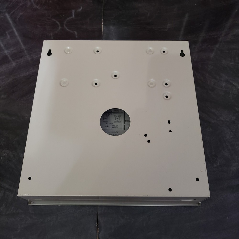 Underwriters Laboratories Fire & Burglary Warning System Control Unit Enclosure