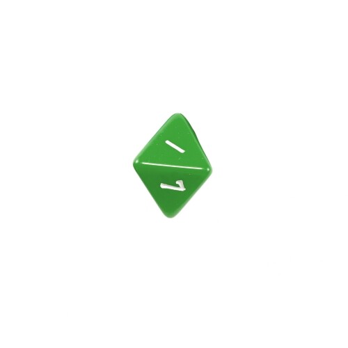 8-Sided Dice - Octahedron - W8 - Green