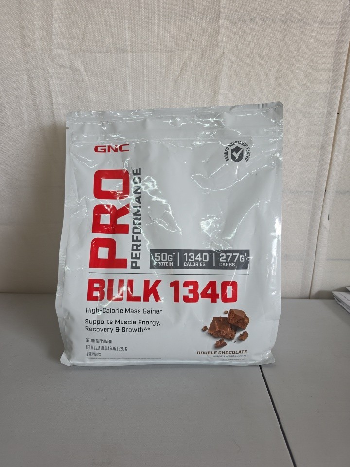GNC Pro Performance Bulk 1340 -Double Chocolate (9 Servings)
