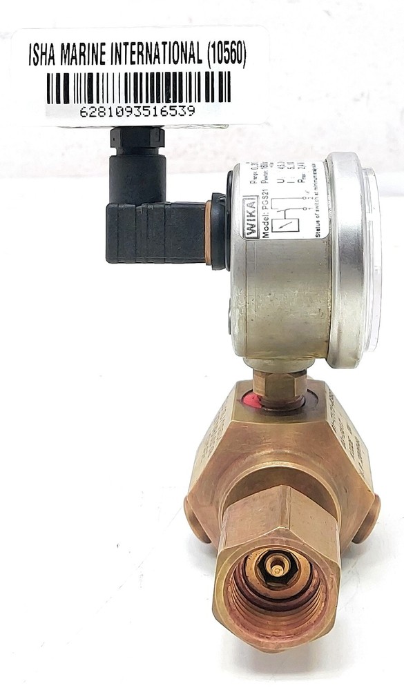 Wika PGS21 Electrocontact Manometer