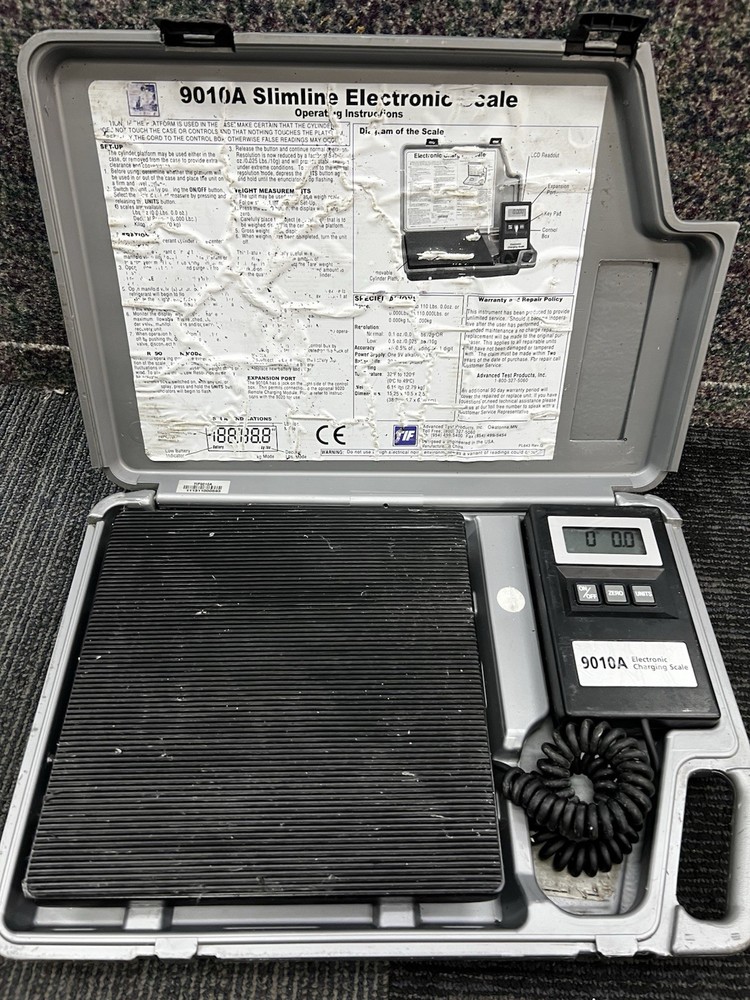 TIF 9010A Slimline Electronic Refrigerant Charging Scale