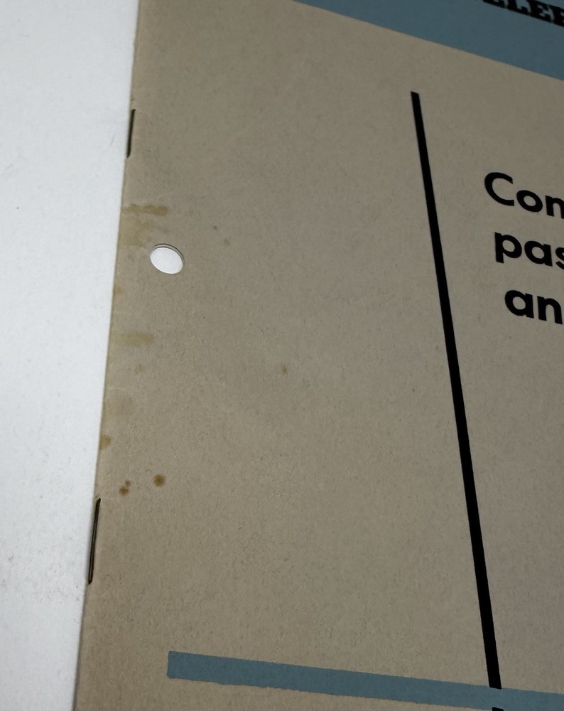 Bell Telephone System Technical Publication Computers 1953 Booklet History