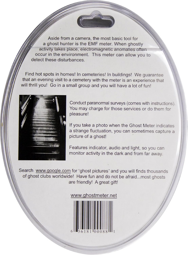 The Ghost Meter EMF Sensor, Transparent