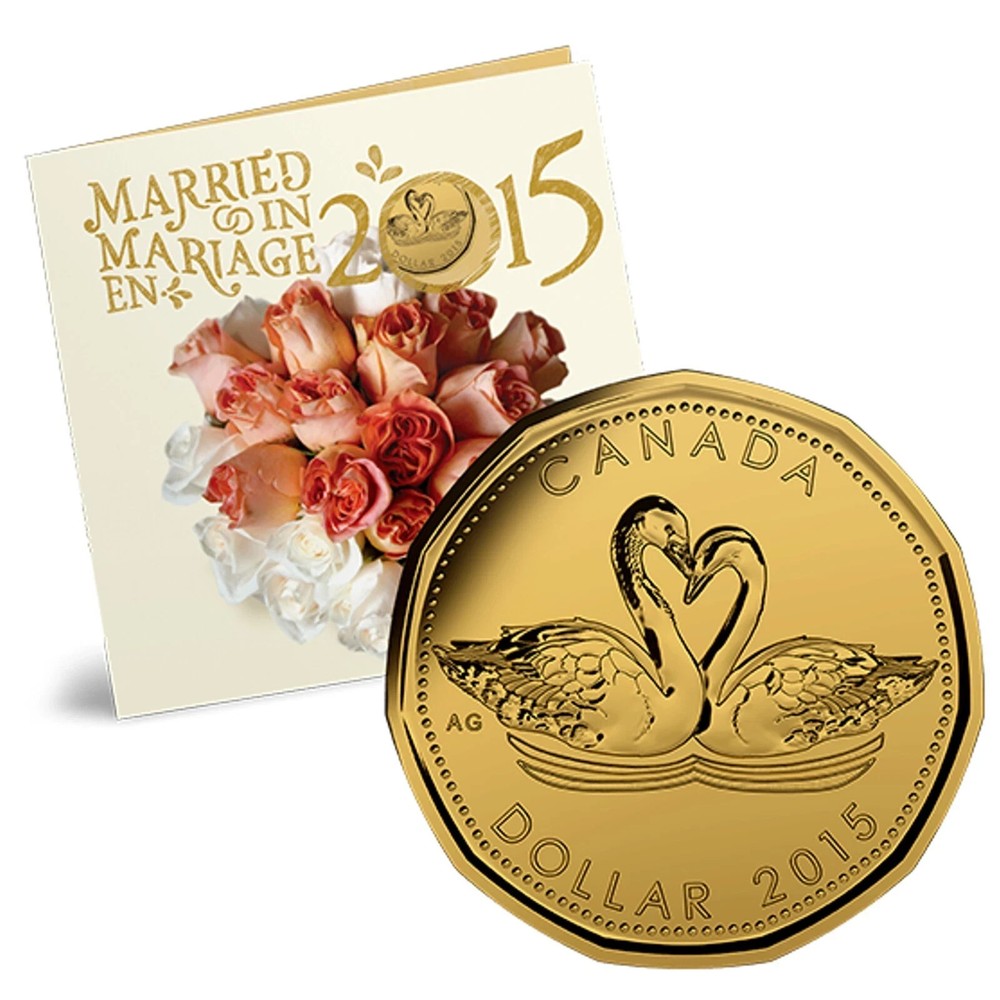 Canada Married in 2015 Wedding Gift Set in Original RCM Packaging!!