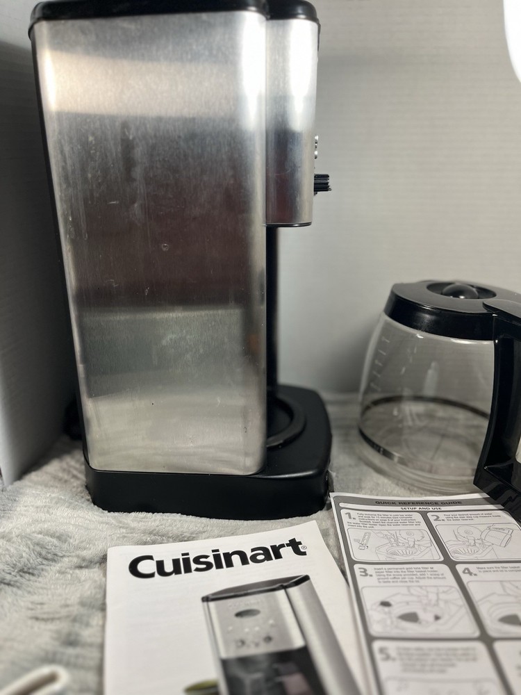 Cuisinart DCC-1200 Brew Central 12-Cup Programmable Coffee Maker Tested Works