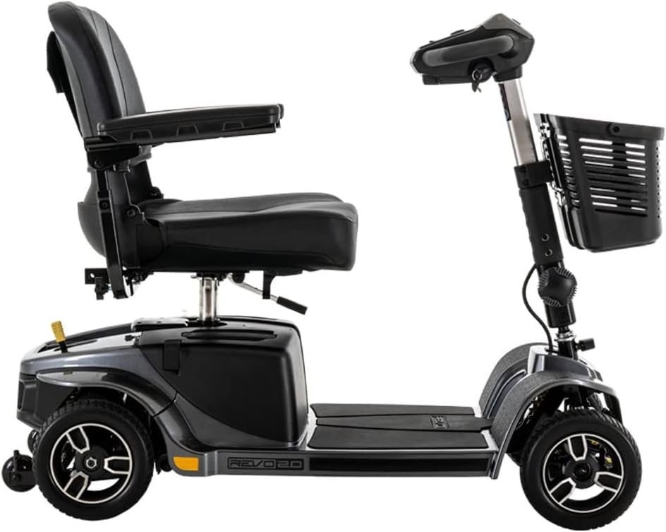 Pride Revo 2.0 4 Wheel Scooter … (Grey)