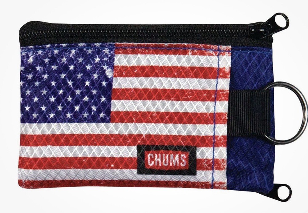 Chums Surfshort Wallet American Flag