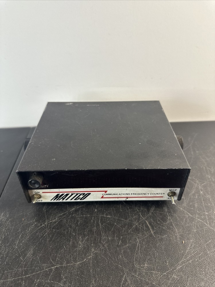 Mattco Communication Frequency Counter Model 745 (untested)