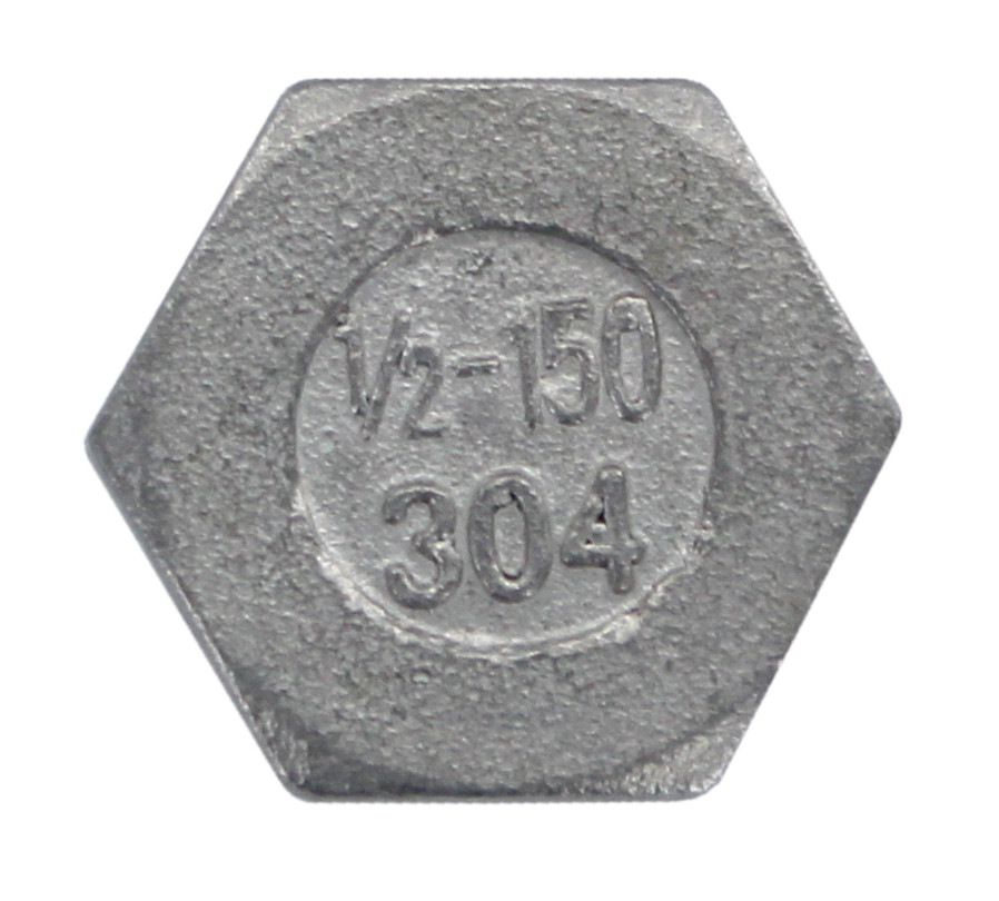 1/2” NPT Stainless Steel Hex Plug For Brew Kettles