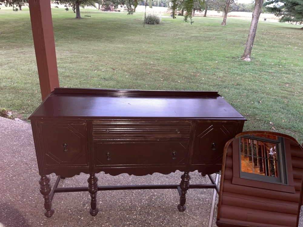 Antique Buffet cabinet- Great Project Piece!