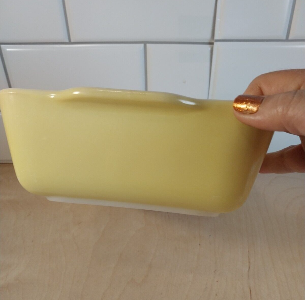 Vintage Pyrex ~Yellow Rectangle Casserole Baking Dish # 503-B