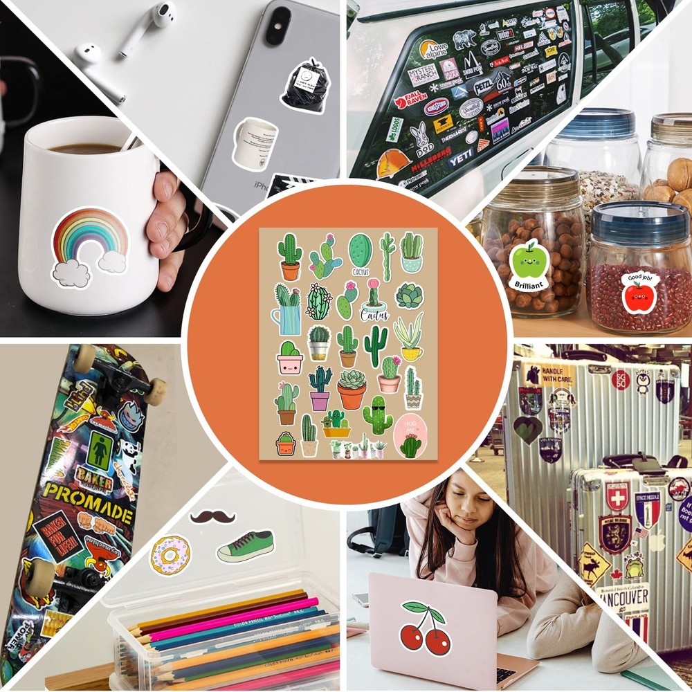 Sublimation Transfer Stickers, 20 Pcs Matte White, Printable Paper
