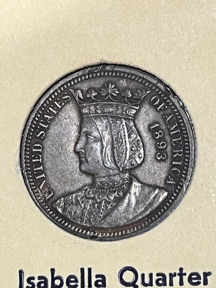 1893 Isabella Quarter Commemorative