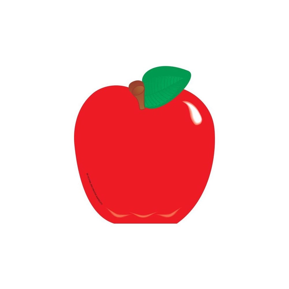 Creative Shapes Notepad Apple Large