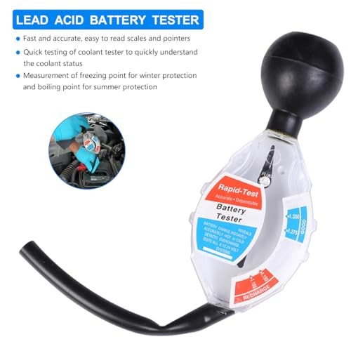 Car Rapid Battery Hydrometer Tester - Deep Cycle Vehicle Battery Hydrometer