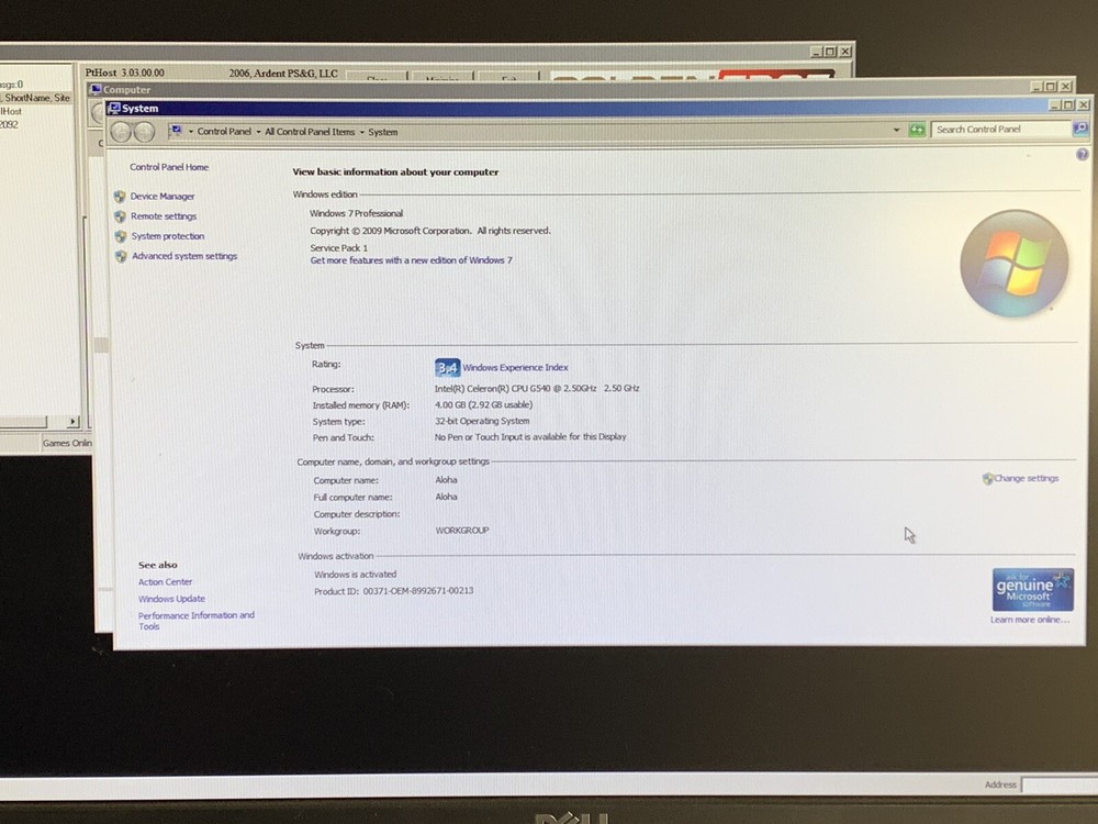 Touch Dynamic Orion Performance PC | Intel Celeron G540 @ 2.50GHz | #T728