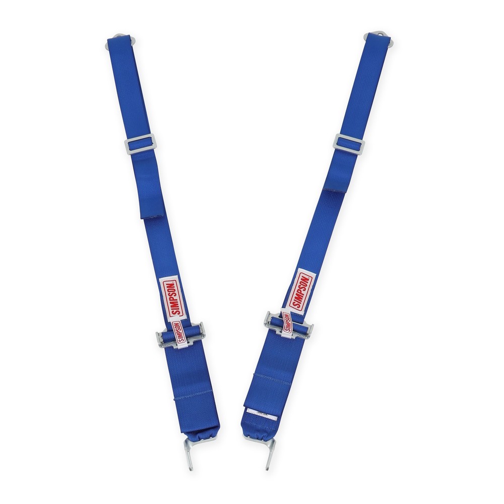 29063BLH Simpson Racing Latch and Link Lap Bolt-In 5-Point Pull-Down Harness