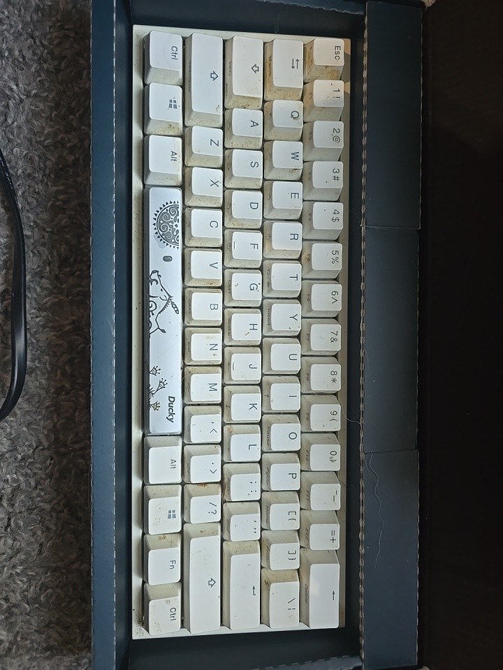 Ducky One 2 Mini(White ) - Cherry MX