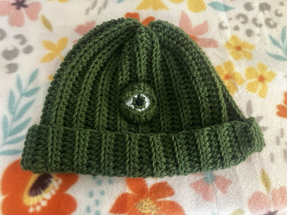 Third Eye Crochet Hat