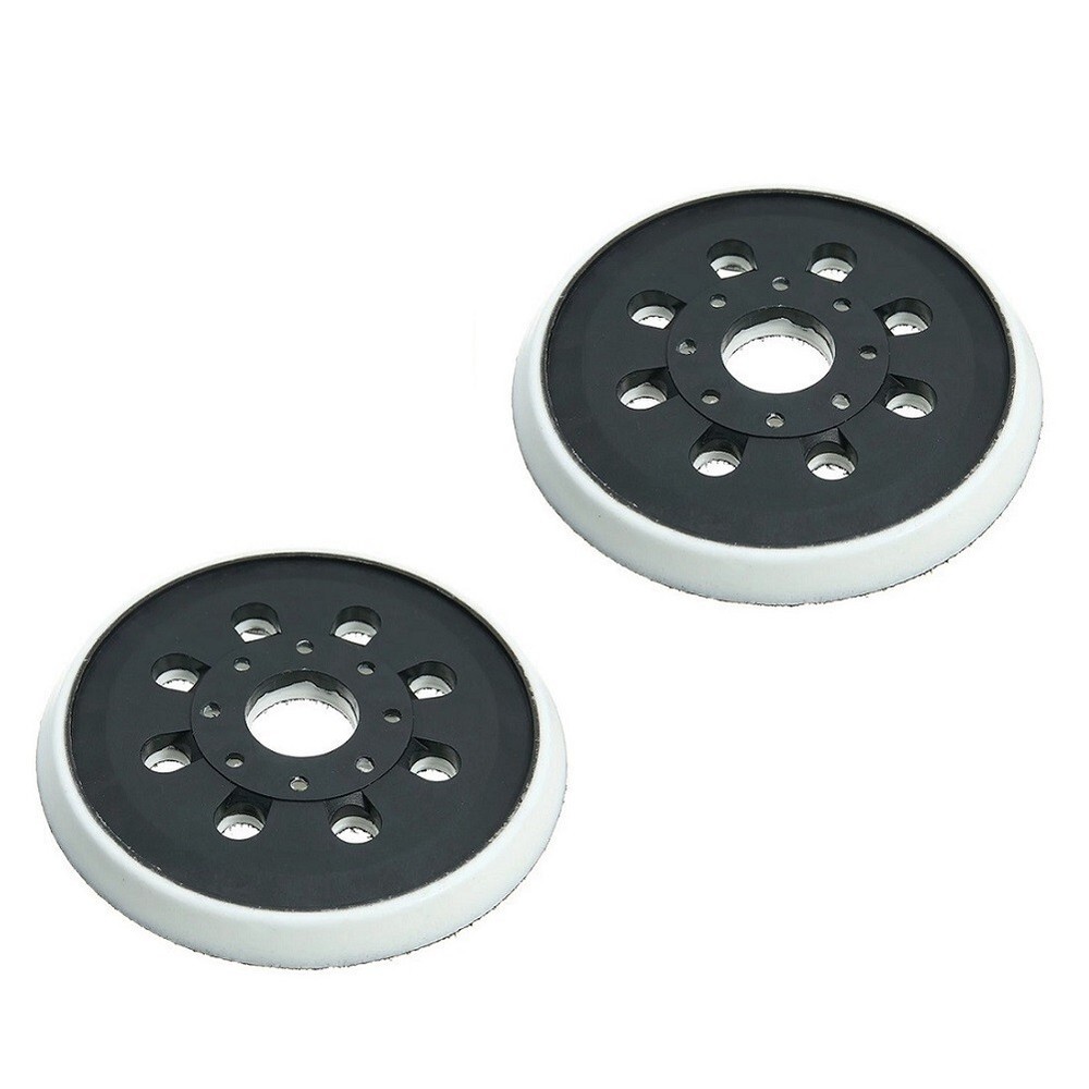 2pcs Backing Pad 125mm Sanding Pad Hook And Loop For Bosch GEX125-1AE  PEX220