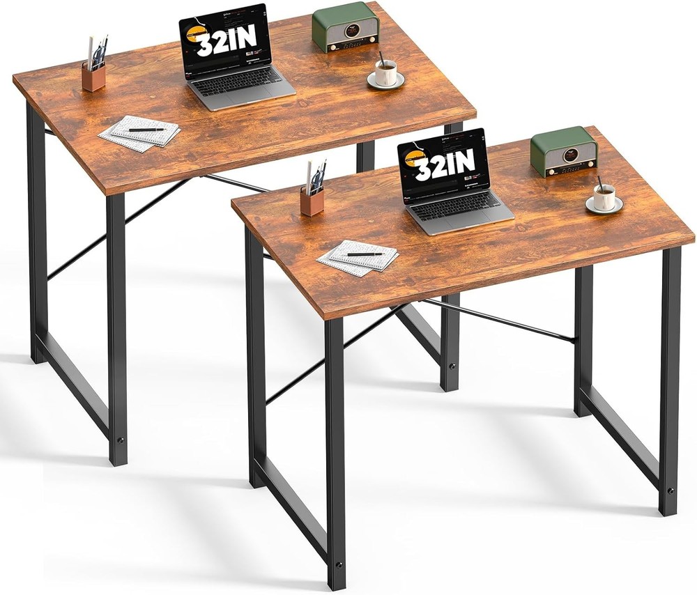 32 in Small Computer Desk Home Office Modern Study Work Table Simple Style