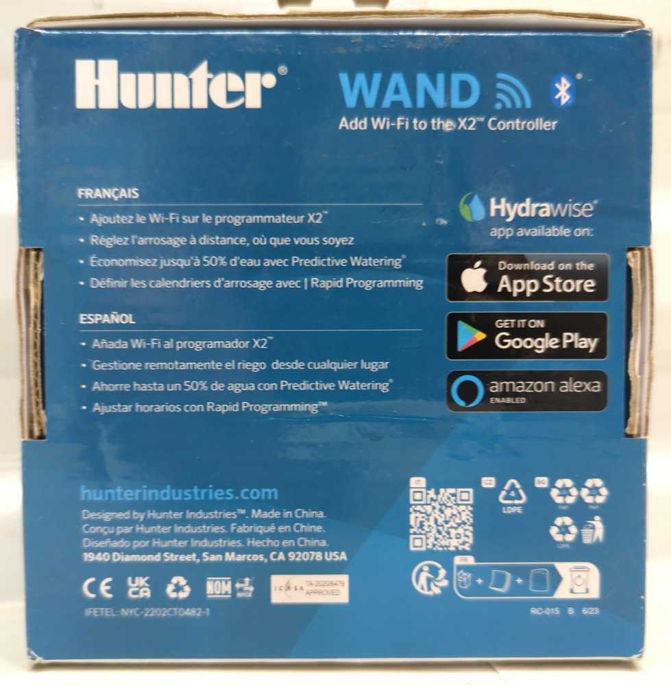 Hunter Wand Wi-Fi Module for X2 Outdoor Irrigation Controller