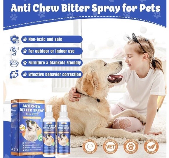Bitter Apple Spray for Dogs