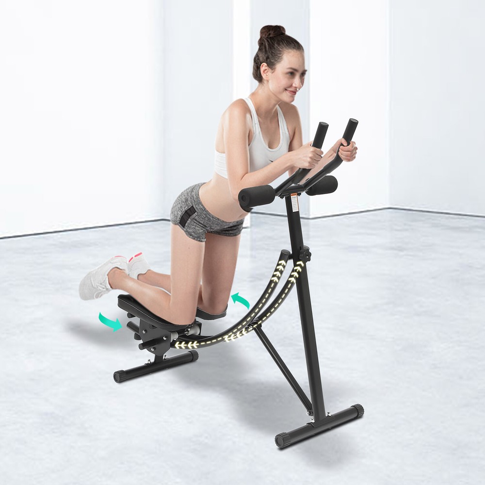 Ab Machine Ab Workout Equipment for Home Gym Foldable Core & Abdominal Exercise