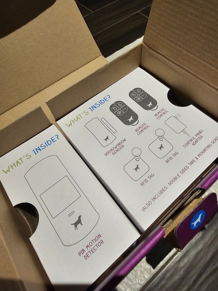 Sam SAM-C5 DIY Wireless Wi-Fi Security System Kit, Control Panel, PIR, RFID