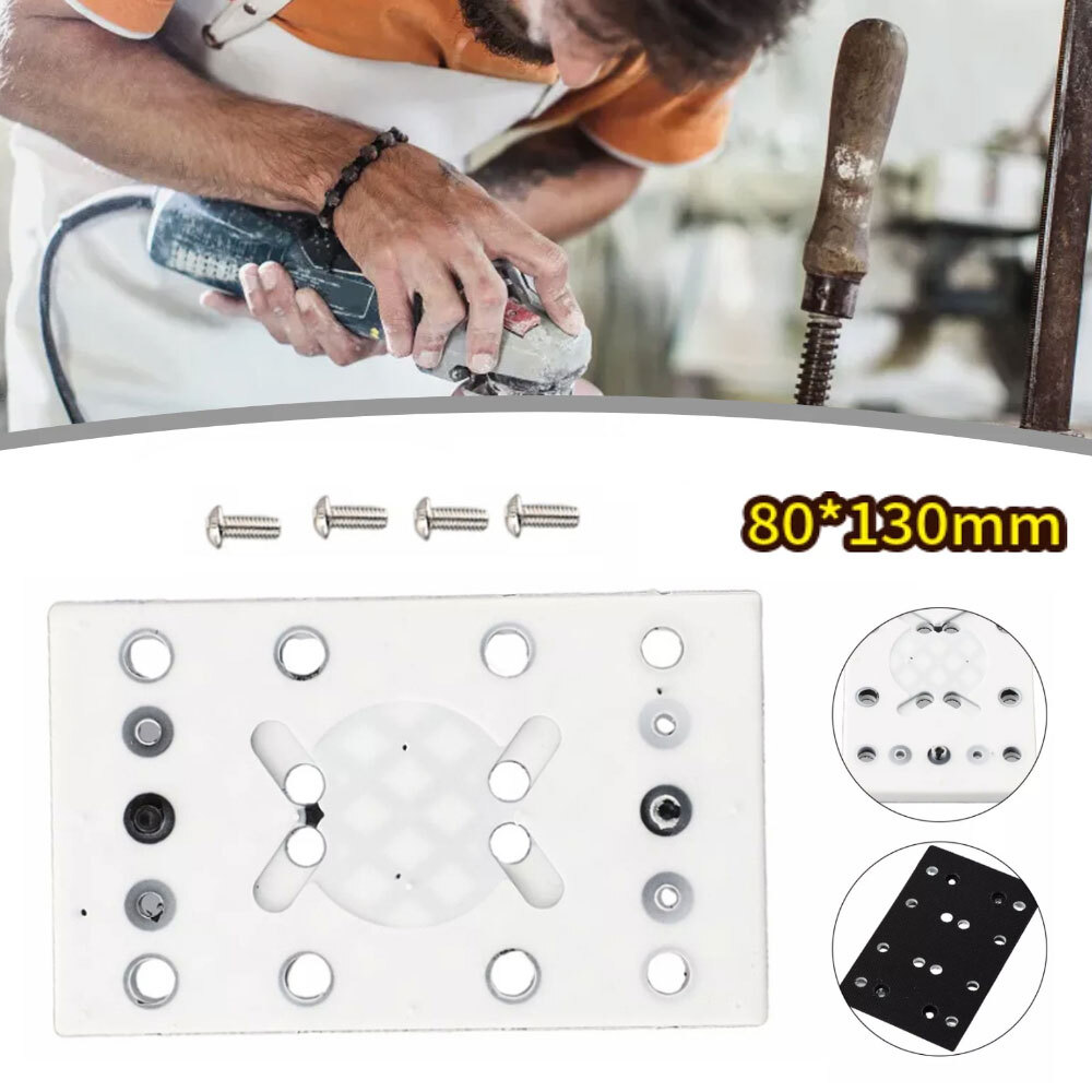 12-hole Sanding Pad Support-Plate For-Festool RTS 400 REQ Replacement-Pad US