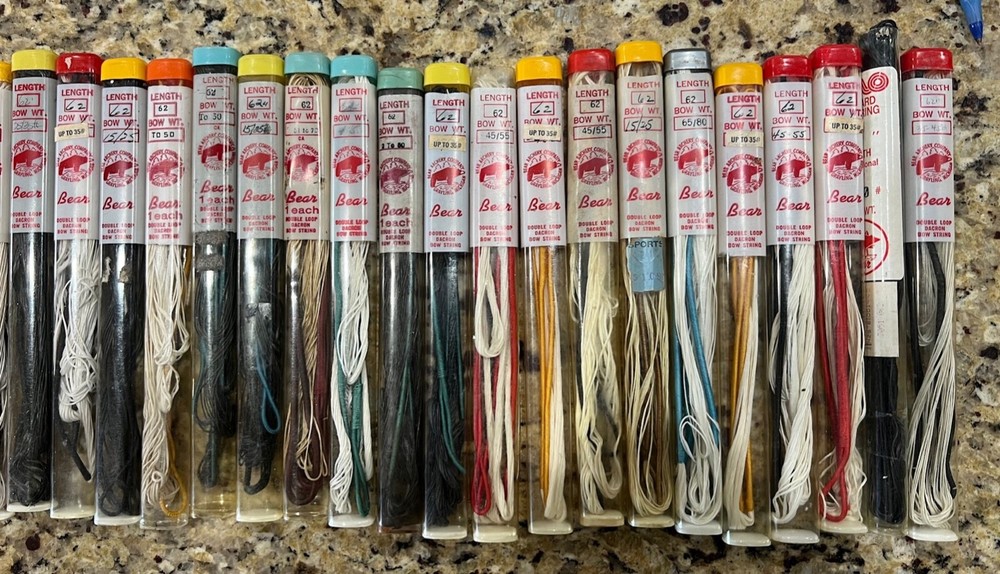 Vintage Bear Archery 62 AMO Bowstring , Bow string , Strings NOS
