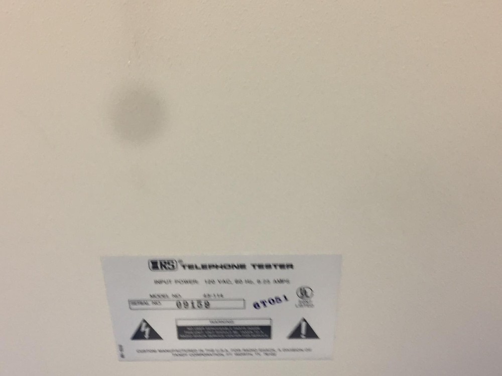 RS 43-114 TELEPHONE TESTER