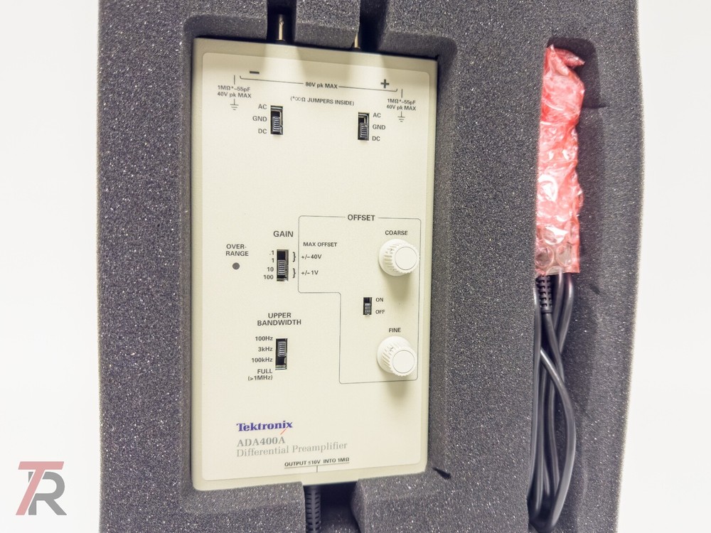 Tektronix ADA400A Differential Preamplifier