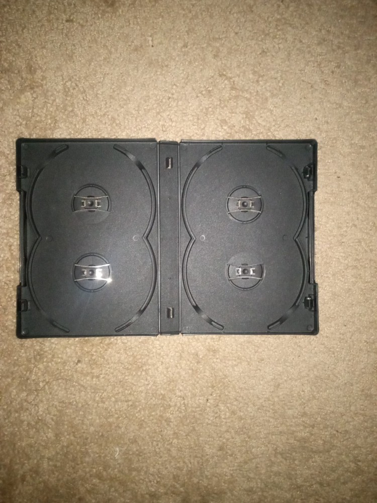 4-Disc DVD CASE - empty Case