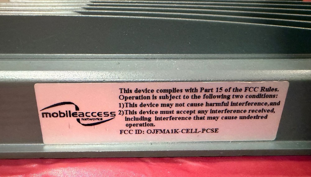 PCS MobileAccess1000 1000-PCS-4E Remote Hub Unit