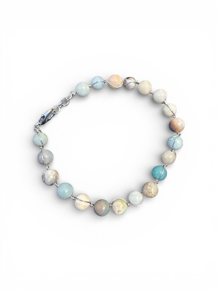 handmade wire wrapped bracelet