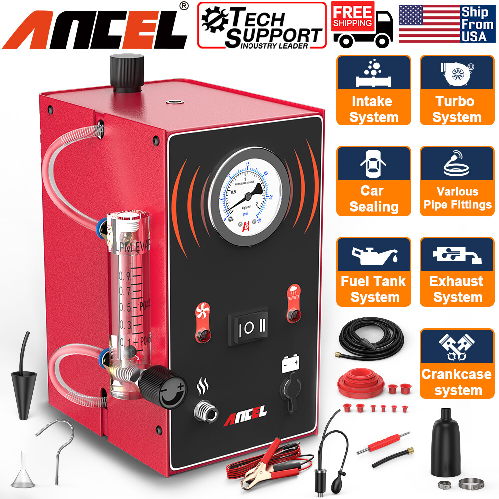 Universal Car EVAP Smoke Machine Vacuum Leak Detection Tester Diagnostic Tool