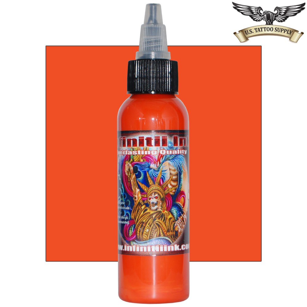 Infinitii Tattoo Ink - Orange Burst