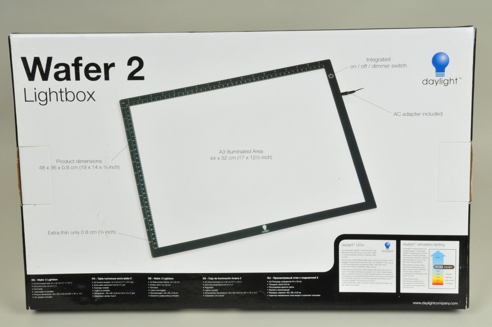 Wafer 2 A3 Daylight Lightbox Model D35030